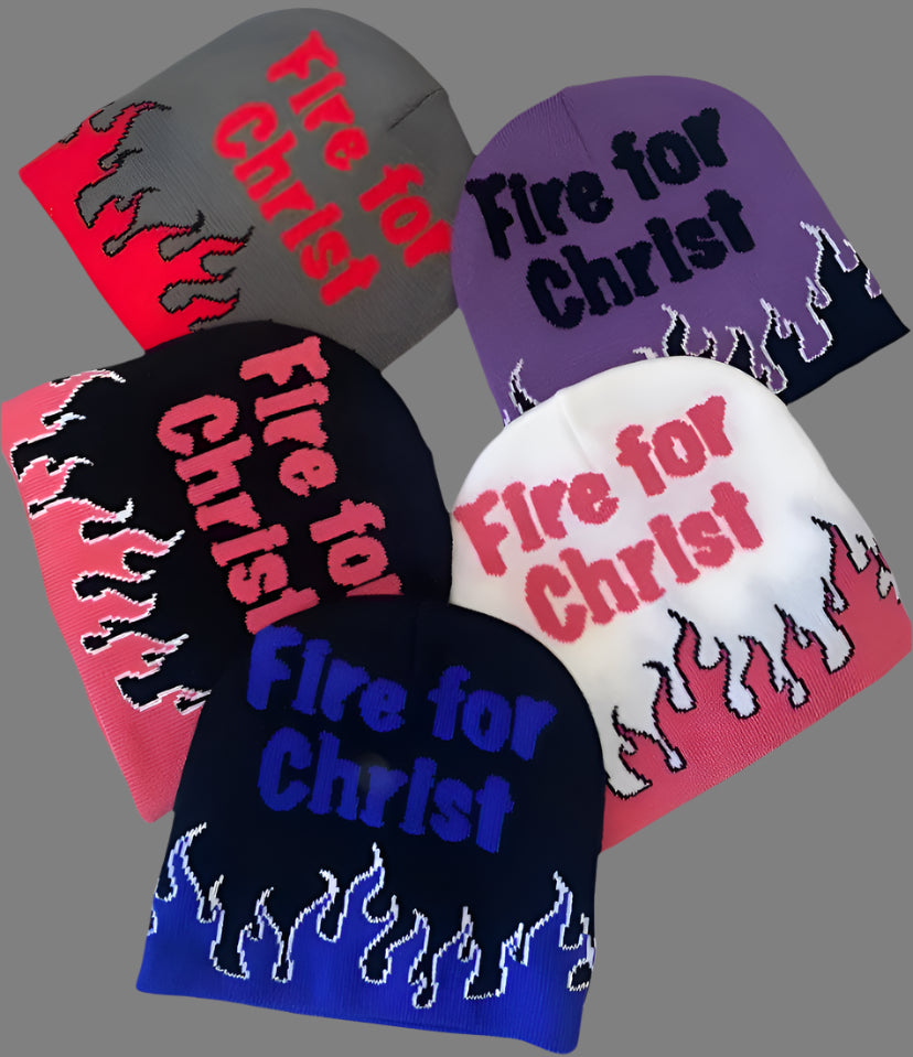 ‘Fire for Christ’ Beanie