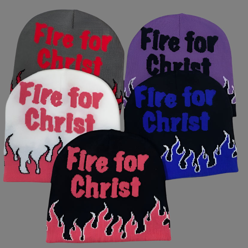 ‘Fire for Christ’ Beanie