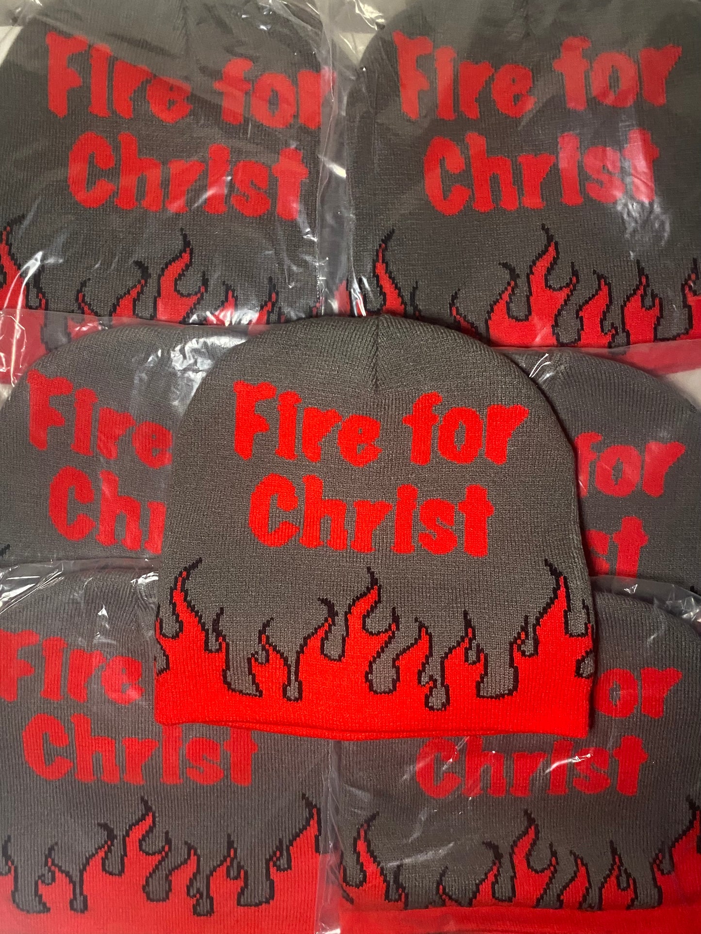 ‘Fire for Christ’ Beanie