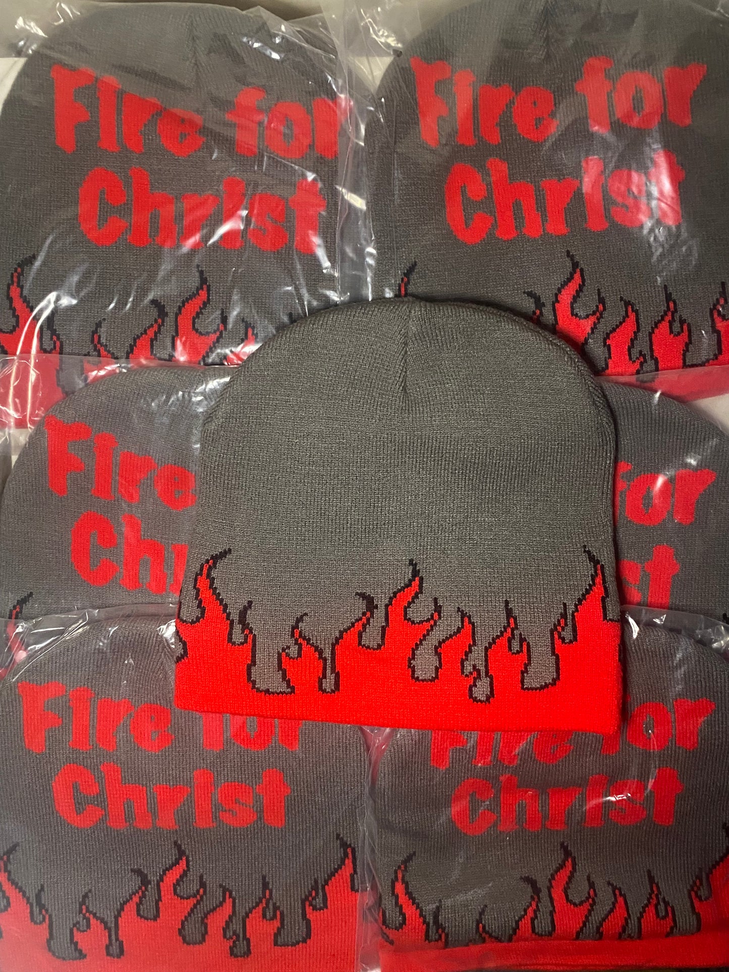 ‘Fire for Christ’ Beanie