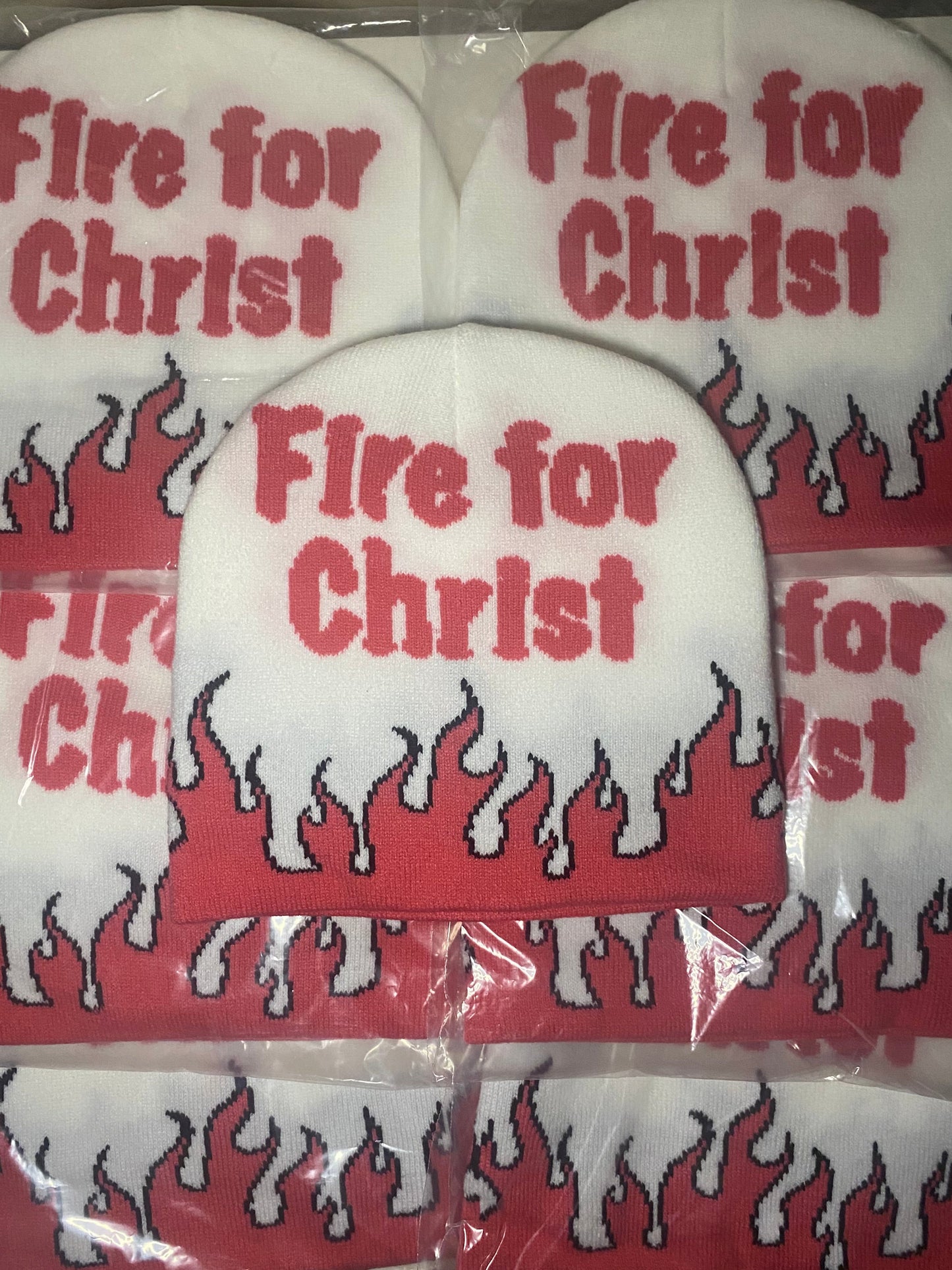 ‘Fire for Christ’ Beanie