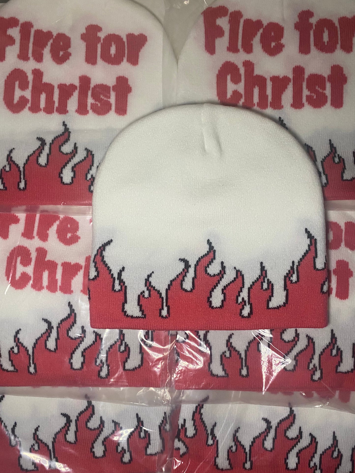 ‘Fire for Christ’ Beanie