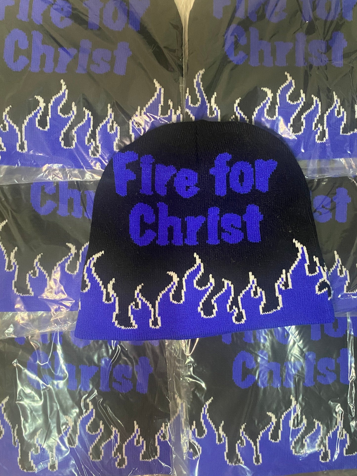 ‘Fire for Christ’ Beanie
