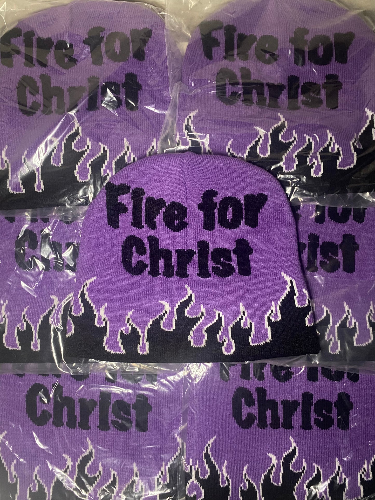 ‘Fire for Christ’ Beanie