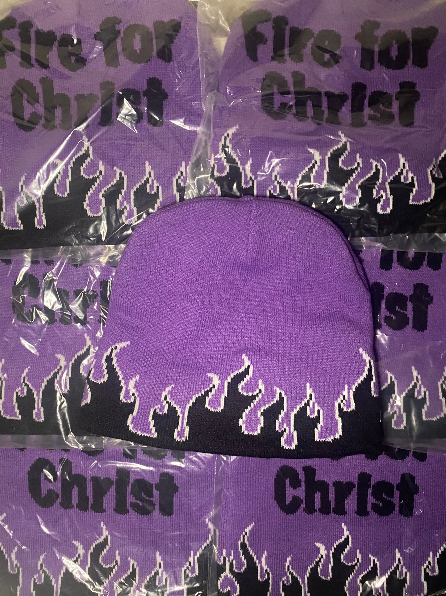 ‘Fire for Christ’ Beanie